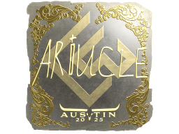 Sticker | Ariucle (Gold) | Austin 2025