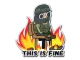 Sticker | This Is Fine (CT) CS2 skin
