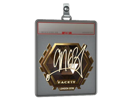 Sticker Slab | ANGE1 (Gold) | London 2018