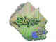 Sticker | slaxz- (Holo) | Rio 2022