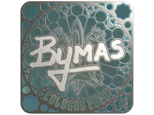 Sticker | Bymas (Foil, Ranked) | Cologne 2026