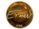Sticker | Ethan (Gold) | Katowice 2019