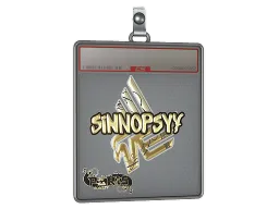 Sticker Slab | sinnopsyy (Gold) | Paris 2023