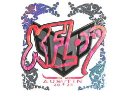 Sticker | xfl0ud (Holo) | Austin 2025