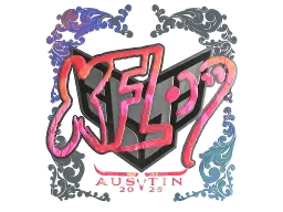 Sticker | xfl0ud (Holo) | Austin 2025