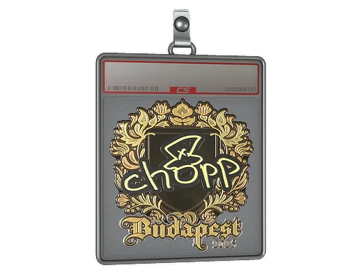 Sticker Slab | chopper (Gold) | Budapest 2025