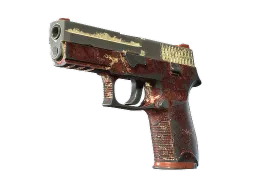 P250 | Red Tide (Battle-Scarred)