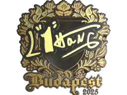 Sticker | L1haNg (Gold) | Budapest 2025