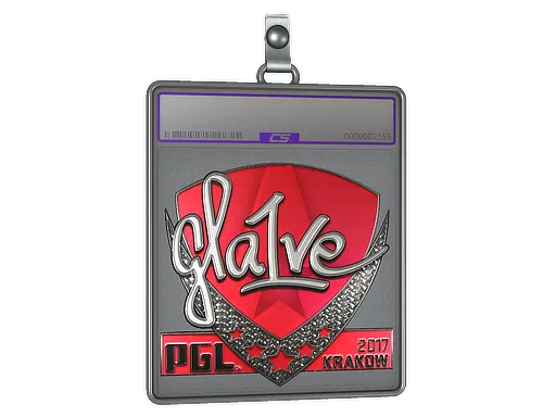 Sticker Slab | gla1ve (Foil) | Krakow 2017