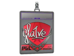 Sticker Slab | gla1ve (Foil) | Krakow 2017
