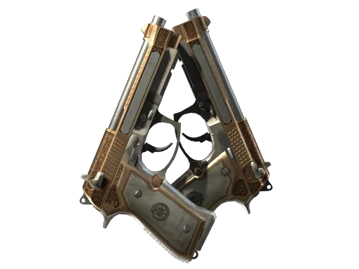 Dual Berettas | Cartel (Well-Worn)