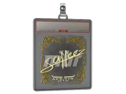 Sticker Slab | saffee (Gold) | Austin 2025