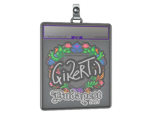 Sticker Slab | qikert (Embroidered) | Budapest 2025
