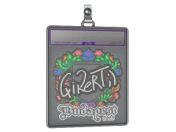 Sticker Slab | qikert (Embroidered) | Budapest 2025