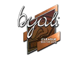 Sticker | byali | Boston 2018 CS2 skin