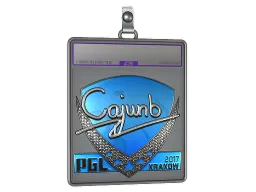 Sticker Slab | cajunb (Foil) | Krakow 2017