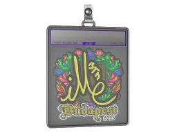 Sticker Slab | iM (Embroidered) | Budapest 2025