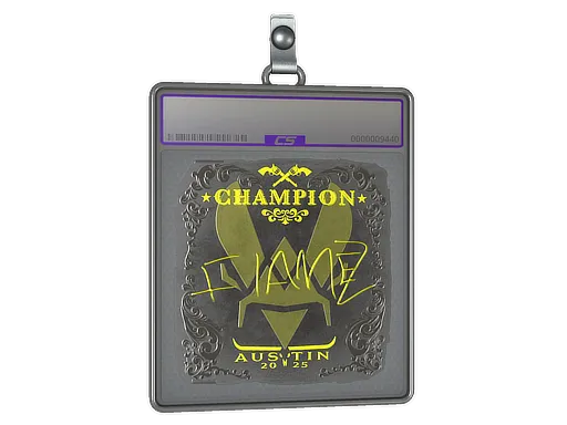 Sticker Slab | FlameZ (Foil, Champion) | Austin 2025