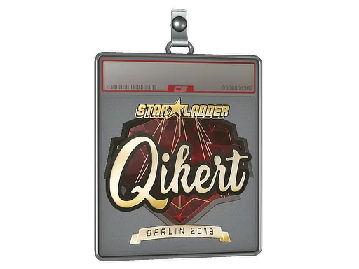 Sticker Slab | qikert (Gold) | Berlin 2019
