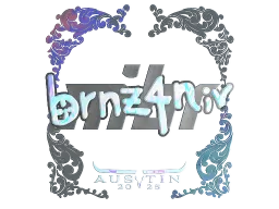 Sticker | brnz4n (Holo) | Austin 2025