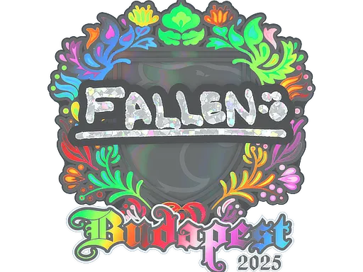 Sticker | FalleN (Holo) | Budapest 2025