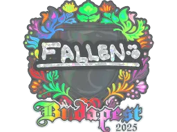 Sticker | FalleN (Holo) | Budapest 2025