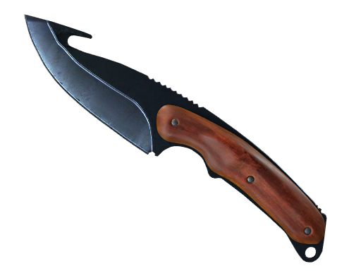 ★ StatTrak™ Gut Knife | Blue Steel (Well-Worn)