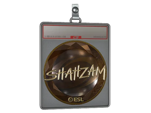 Sticker Slab | ShahZaM (Gold) | Katowice 2019