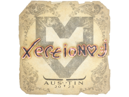 Sticker | xertioN | Austin 2025