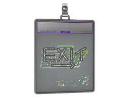 Sticker Slab | exit (Glitter) | Antwerp 2022