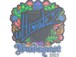 Sticker | ultimate (Embroidered) | Budapest 2025