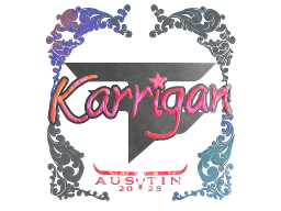 Sticker | karrigan (Holo) | Austin 2025