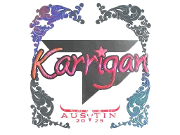 Sticker | karrigan (Holo) | Austin 2025