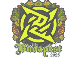 Sticker | Ninjas in Pyjamas | Budapest 2025