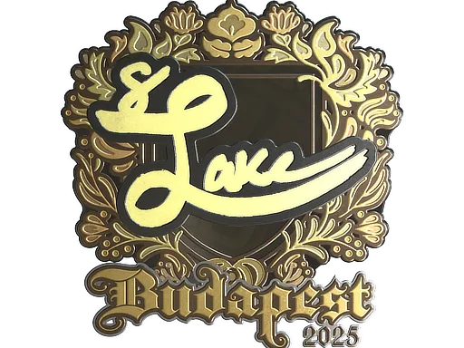 Sticker | Lake (Gold) | Budapest 2025