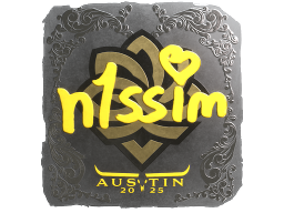 Sticker | n1ssim (Foil) | Austin 2025