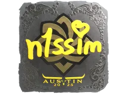 Sticker | n1ssim (Foil) | Austin 2025