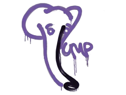 Sealed Graffiti | Recoil UMP-45 (Monster Purple)