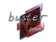 Sticker | buster (Foil) | Boston 2018