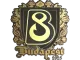 Sticker | B8 (Gold) | Budapest 2025 CS2 skin
