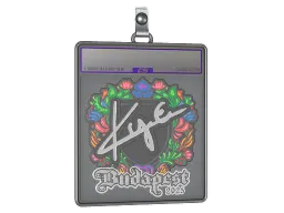 Sticker Slab | kye (Embroidered) | Budapest 2025
