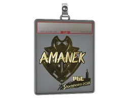 Sticker Slab | AMANEK (Gold) | Stockholm 2021