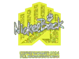 Sticker | NickelBack (Glitter) | Copenhagen 2024