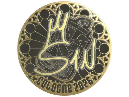 Sticker | s1n (Gold) | Cologne 2026
