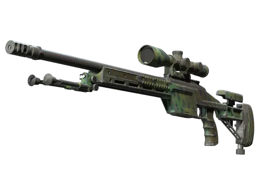 Souvenir SSG 08 | Jungle Dashed (Well-Worn)