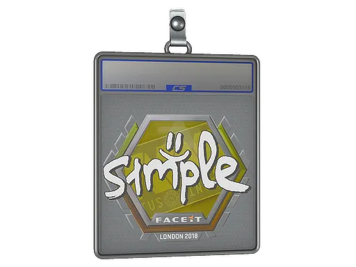 Sticker Slab | s1mple | London 2018