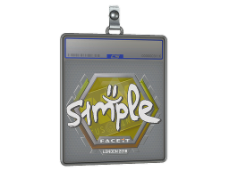 Sticker Slab | s1mple | London 2018