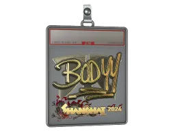 Sticker Slab | bodyy (Gold) | Shanghai 2024
