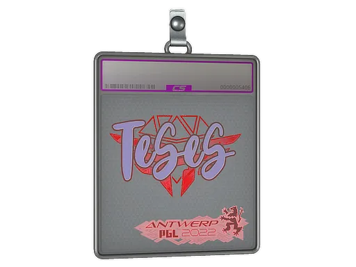 Sticker Slab | TeSeS (Holo) | Antwerp 2022