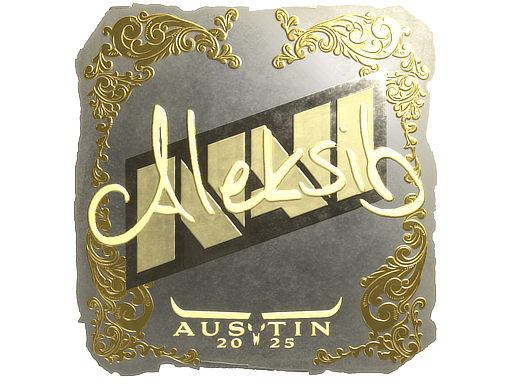 Sticker | Aleksib (Gold) | Austin 2025